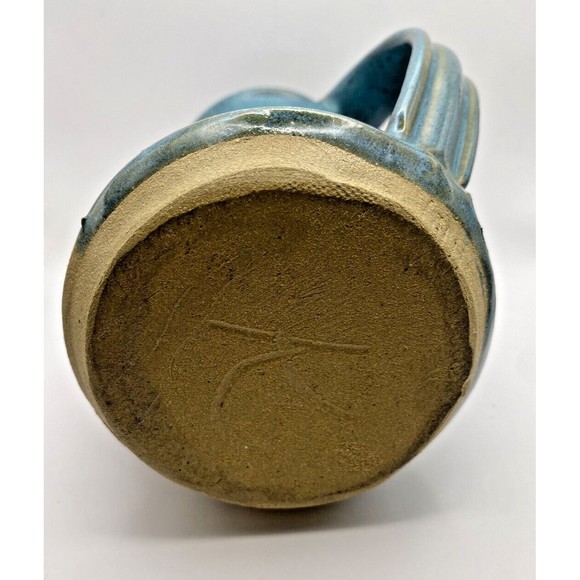 Vintage 3D Moose Face Art Pottery Coffee Cup Mug Used - Picture 10 of 11